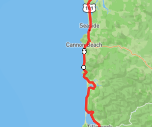 Astoria to Newport, USA